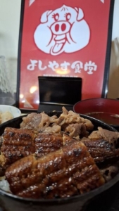うな牛丼
